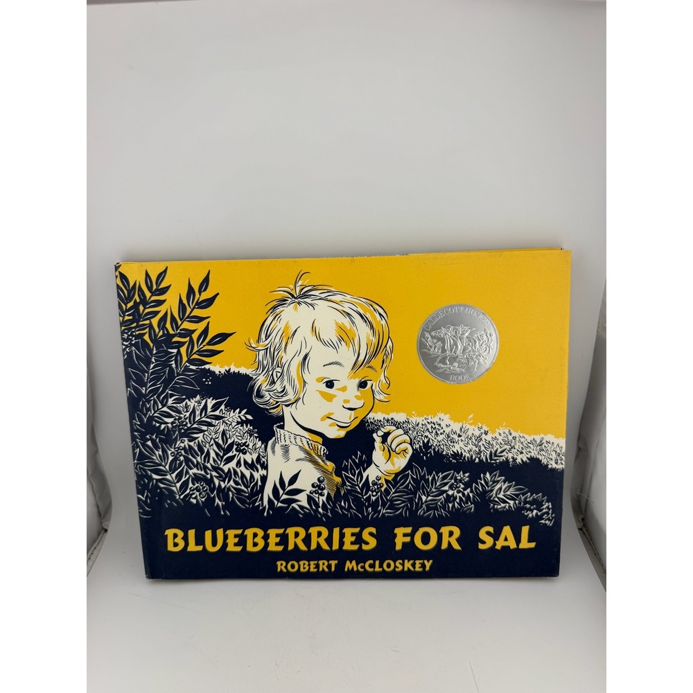 Robert McCloskey Kids Blueberries for Sal Hardcover Book Caldecott Honor Classic